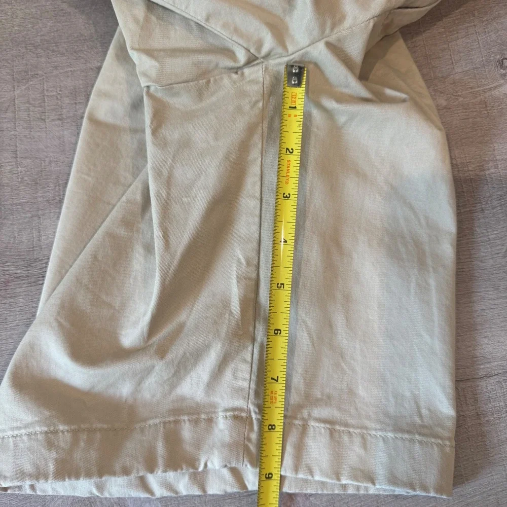 J.Crew Khaki Chino Bermuda Shorts Classic Summer Essential | Size 6